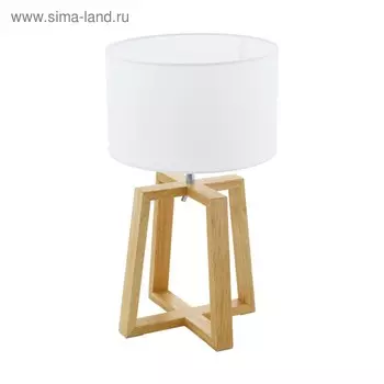 Настольная лампа CHIETINO 60Вт E27 хром