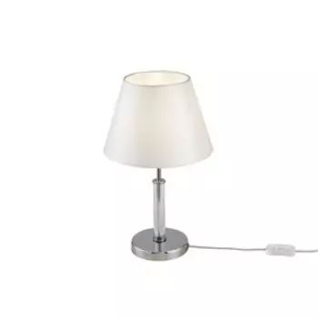 Настольная лампа Clarissa 1x40Вт E14 хром