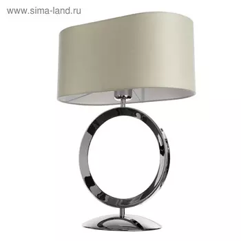 Настольная лампа Contralto, 1x60Вт E27, хром