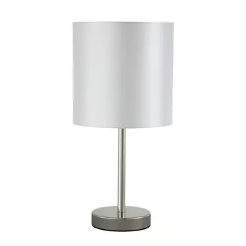 Настольная лампа Crystal Lux, Sergio 2900/501, E14, 1х60 Вт, 40,5х20х20 см, цвет никель