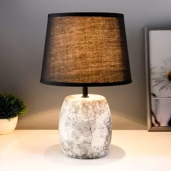 Настольная лампа «Дафна» Е14 40 Вт серый 22.522.533 см RISALUX