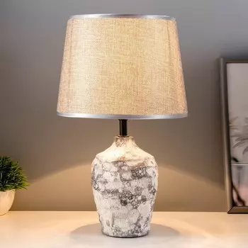 Настольная лампа «Далия» Е14 40 Вт серый 22.522.537 см RISALUX