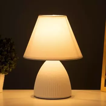 Настольная лампа «Даника» Е14 40 Вт белый 202028 см RISALUX