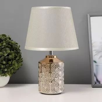 Настольная лампа «Дейзи» Е14 40 Вт золото 202031 см