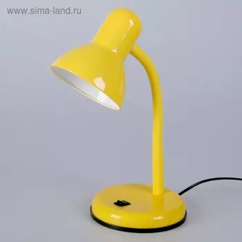 Настольная лампа "Design" 1x60W E27 желтая 14x14x33см