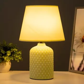 Настольная лампа «Дессин» Е27 40 Вт мятный 202032 см RISALUX