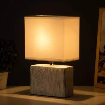 Настольная лампа «Дивея» Е14 40 Вт белый 101729 см RISALUX