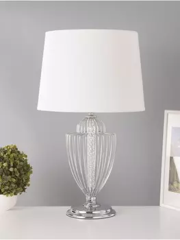 Настольная лампа «Джанго» Е27 40 Вт хром 333358 см