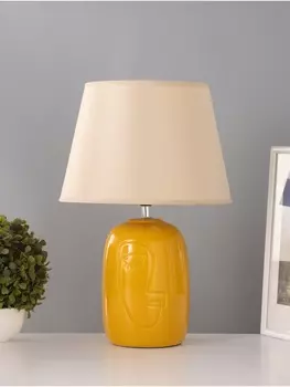 Настольная лампа «Джокер» 115 Вт Е14 желтый 282842 см