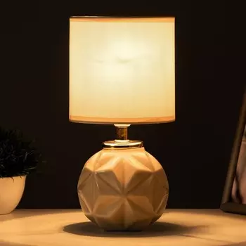 Настольная лампа «Джулиус» Е14 40 Вт бежевый 131325 см RISALUX