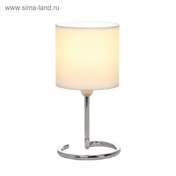 Настольная лампа ELFI 1x40Вт E14 бежевый 12x12x25см