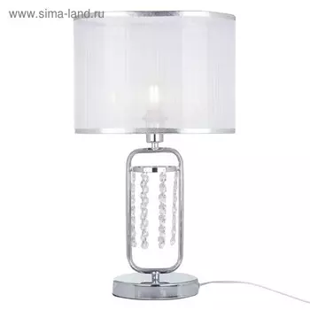 Настольная лампа Elin 1x40Вт E14 хром