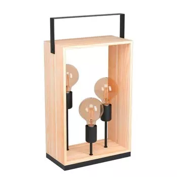 Настольная лампа FAMBOROUGH, 3x40Вт E27, цвет чёрный