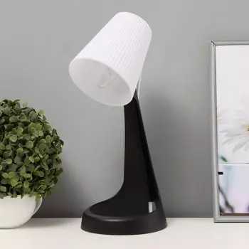 Настольная лампа «Фикс», 1хE27 15W, оникс