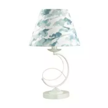 Настольная лампа FLEUR, E14 1x40Вт, цвет белый