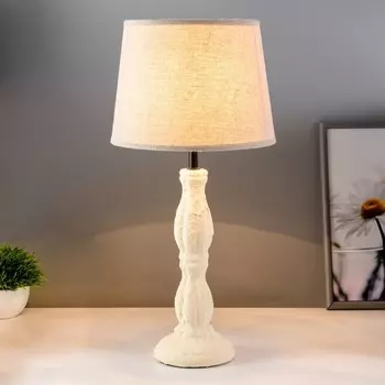 Настольная лампа «Фокси» Е14 40 Вт бежевый 22.522.545 см RISALUX