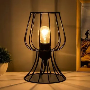 Настольная лампа «Фрейя» Е27 40 Вт черный 161623 см RISALUX