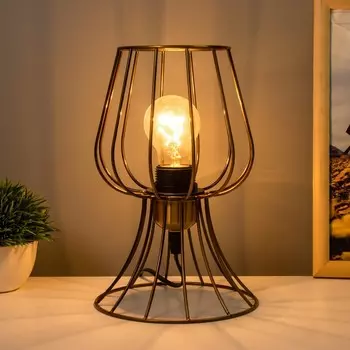 Настольная лампа «Фрейя» Е27 40 Вт золото 161623 см RISALUX