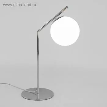 Настольная лампа Frost, 1x60Вт E27, цвет хром