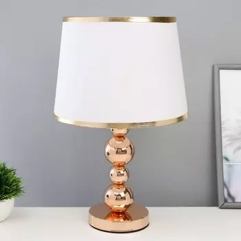 Настольная лампа «Гелла» Е27 40 Вт золото 252540 см