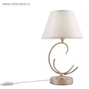 Настольная лампа Gisela, 40Вт E14, цвет золото