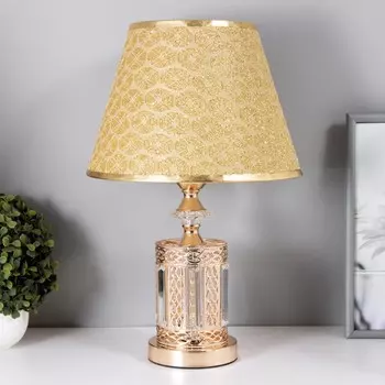 Настольная лампа Глафира E27 40 Вт золото 272744 см RISALUX