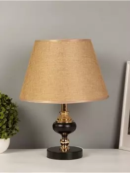 Настольная лампа «Гликерия» Е27 40 Вт черно-золотой 252540 см