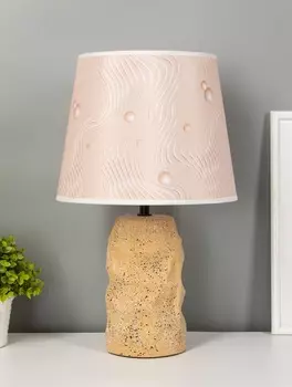 Настольная лампа «Глинка» Е14 40 Вт бежевый 242426 см RISALUX