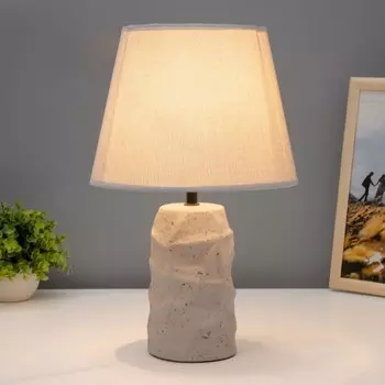 Настольная лампа «Глинка» Е14 40 Вт серый 252538.5 см RISALUX