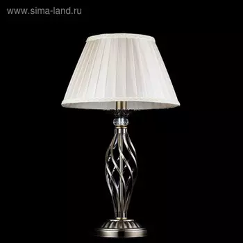 Светильник настольный Maytoni RC247-TL-01-R, 1хE14, 40Вт, 32х32х55 см, цвет латунь