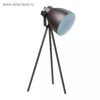 Настольная лампа "Хоф" 1x40W E14 темно-коричневый 18x18x54см