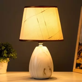 Настольная лампа «Хунерей» E14 40 Вт белый 202032 см RISALUX