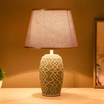 Настольная лампа «Илария» Е14 40 Вт серый 222236 см RISALUX