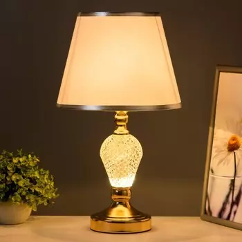 Настольная лампа «Инес» Е27 40 Вт хром 252543 см RISALUX