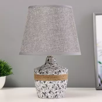 Настольная лампа «Инга» Е14 40 Вт серый 202029 см
