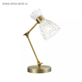 Настольная лампа JACKIE 1x40Вт E14 бронза