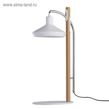 Настольная лампа "Эдгар" 1x5W LED белый 55x20x70см