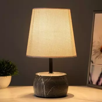 Настольная лампа «Энель» E14 40 Вт серый 18.518.532 см RISALUX