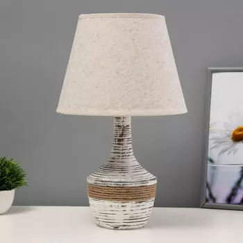 Настольная лампа «Юнона» Е14 40 Вт бежевый 252541 см