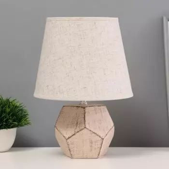 Настольная лампа «Кира» Е14 40 Вт бежевый 202029 см