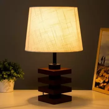 Настольная лампа «Консель» E27 40 Вт коричневый 252542.5 см RISALUX