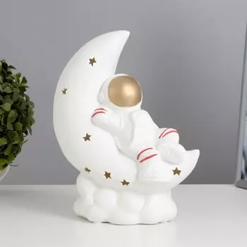 Настольная лампа «Космонавт» Е14 40 Вт белый 112025 см