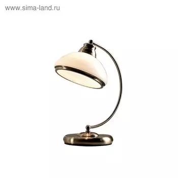 Настольная лампа Краков, 1x75Вт E27 бронза
