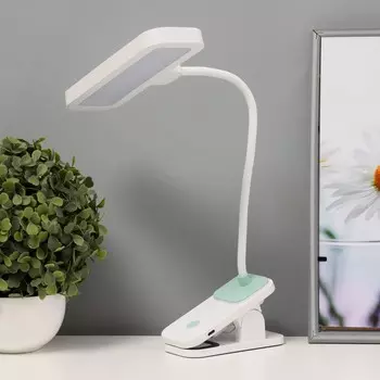 Настольная лампа «Лайти» LED 4 Вт USB АКБ бело-зеленый 12.51932.5 см