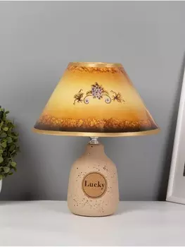 Настольная лампа Лаки E14 40 Вт бежевый 191931 см RISALUX