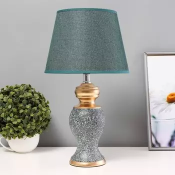 Настольная лампа «Ламина» Е14 40 Вт зелено-золотой 222240 см