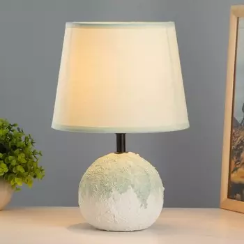 Настольная лампа «Ларнака» Е14 40 Вт белый голубой 303028 см RISALUX