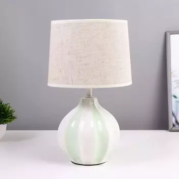 Настольная лампа «Лейла» Е14 40 Вт салатовая 202033 см RISALUX