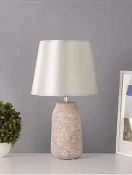 Настольная лампа "Ли-Ли" серебро115 Вт Е14 252540 см