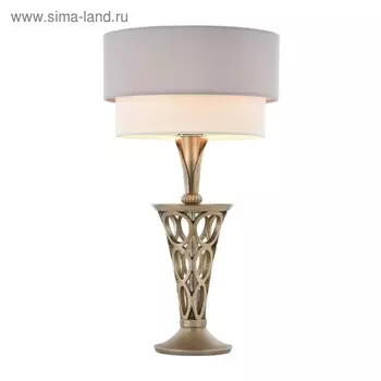 Светильник настольный Maytoni H311-11-G, 1хE27, 60Вт, 28х28х50,4 см, цвет бронза